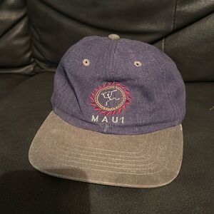 Adult Adjustable Maui Hawaii hat vintage